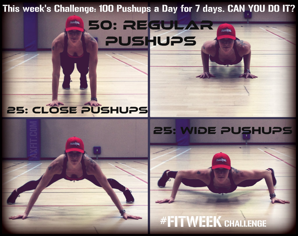 100 PUSHUPS [#FITWEEK]