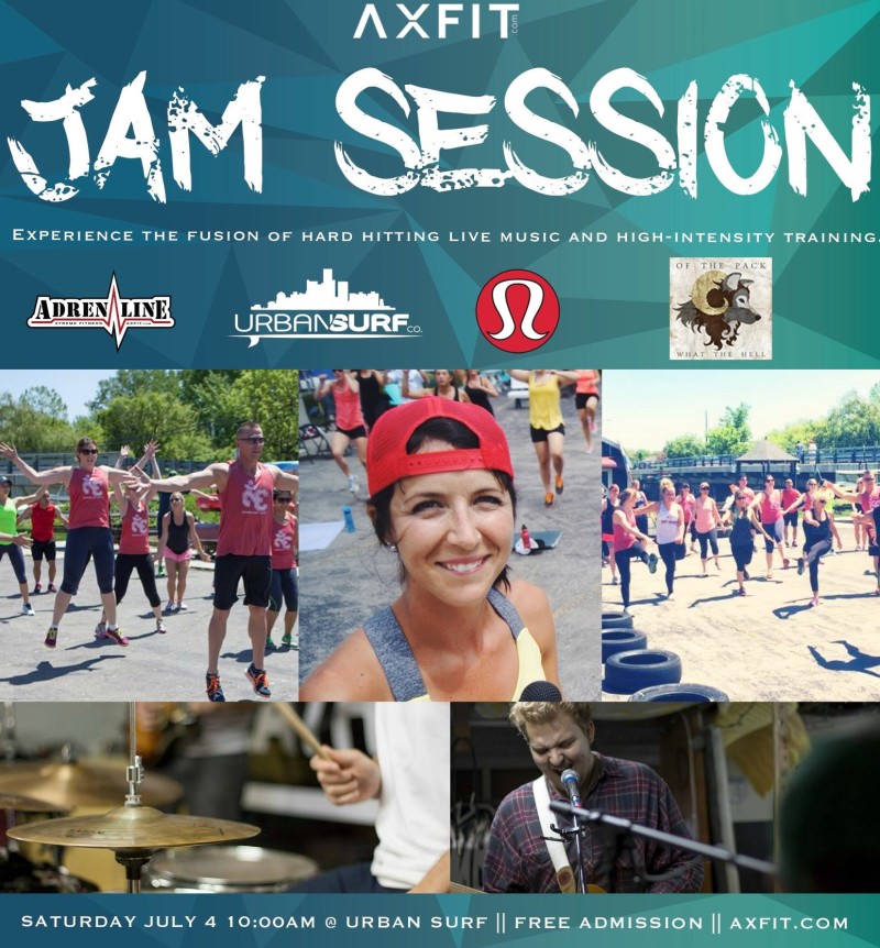 AXFIT Jam Session Poster FINAL